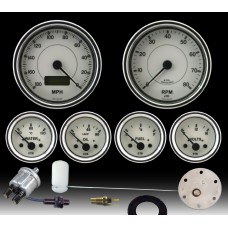 Cobra Gauge Set White Dial